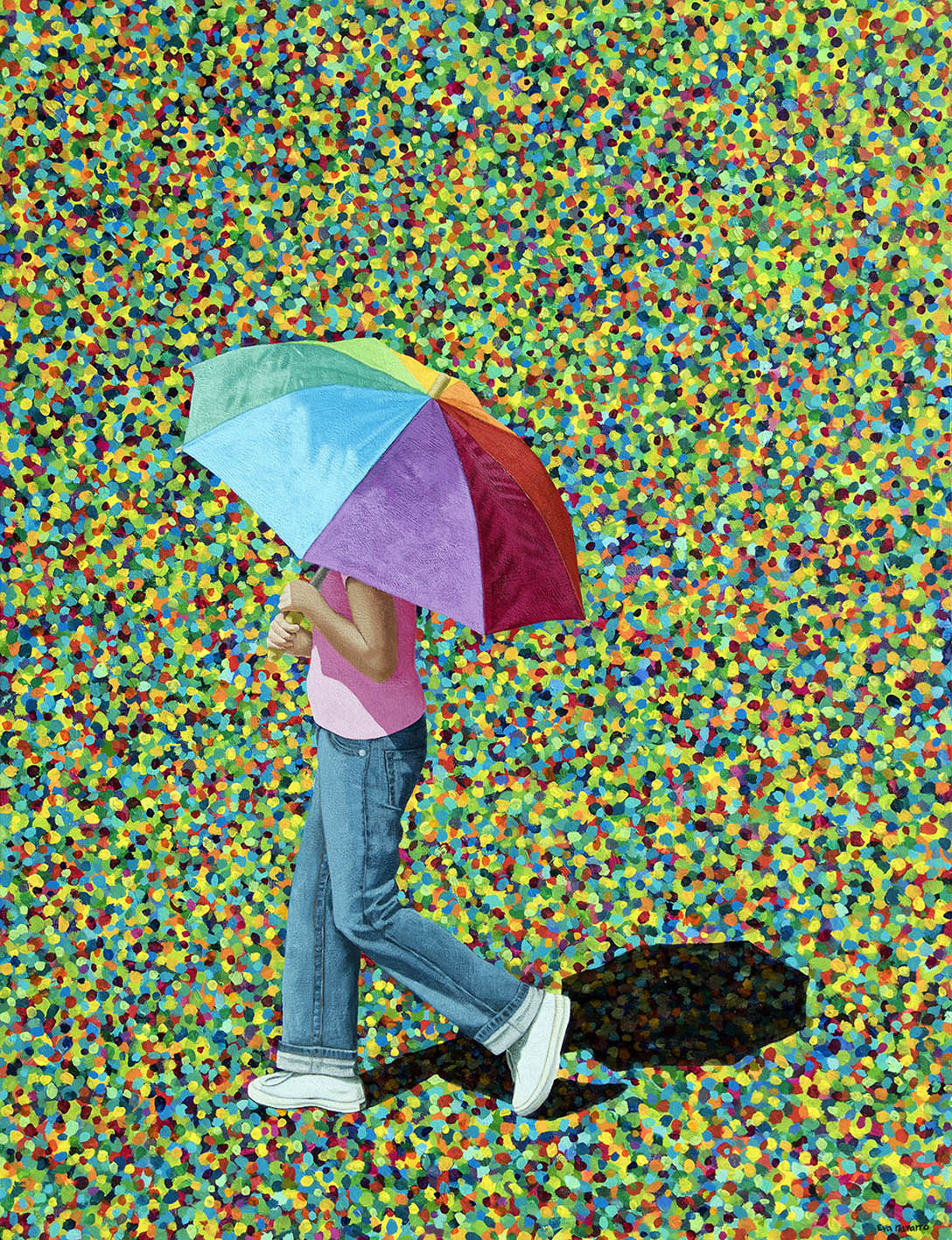 Rainbow Umbrella / Paraguas de arco iris